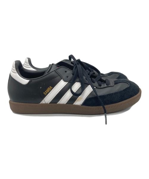 adidas（アディダス）adidas (アディダス) Samba Leather(サンバ レザー) ブラック サイズ:US9の古着・服飾アイテム