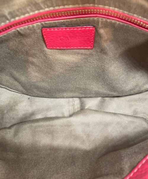 Chloe（クロエ）Chloe (クロエ) ショルダーバッグ レッドの古着・服飾アイテム