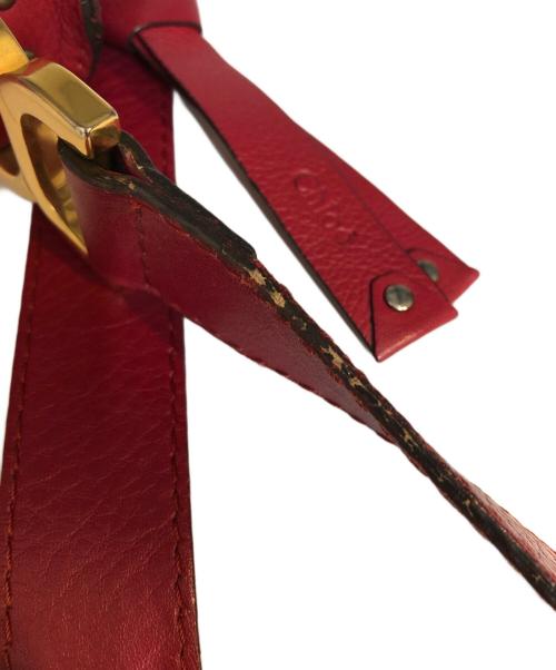 Chloe（クロエ）Chloe (クロエ) ショルダーバッグ レッドの古着・服飾アイテム