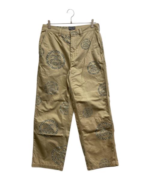 stussy（ステューシー）stussy (ステューシー) Denim Tears (デニムティアーズ) SS WREATH CHINO ベージュ サイズ:30の古着・服飾アイテム
