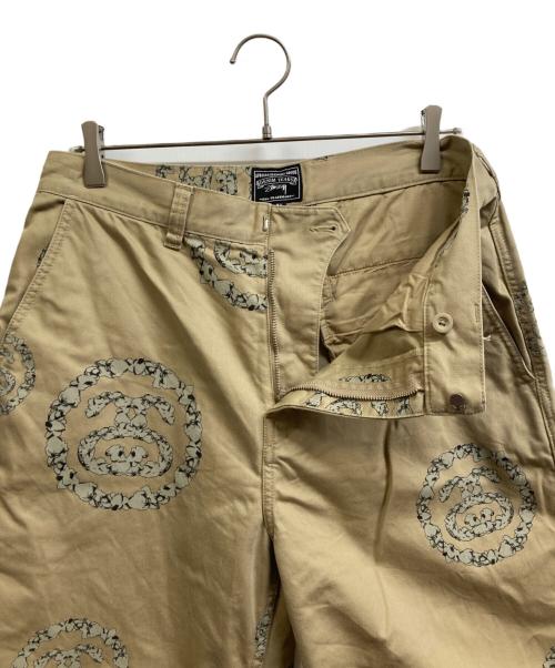 stussy（ステューシー）stussy (ステューシー) Denim Tears (デニムティアーズ) SS WREATH CHINO ベージュ サイズ:30の古着・服飾アイテム