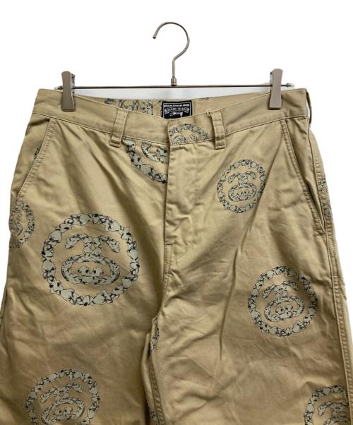 stussy（ステューシー）stussy (ステューシー) Denim Tears (デニムティアーズ) SS WREATH CHINO ベージュ サイズ:30の古着・服飾アイテム