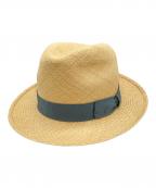 BORSALINOボルサリーノ）の古着「ハット」｜ベージュ