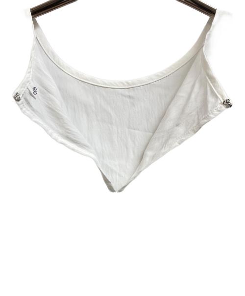 BEARDSLEY（ビアズリー）BEARDSLEY (ビアズリー) ギャザーカフスシャツ ホワイト サイズ:freeの古着・服飾アイテム