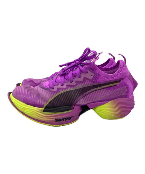 PUMA（プーマ）PUMA (プーマ) ファストアール ニトロ エリート 2 パープル サイズ:UK7.5の古着・服飾アイテム