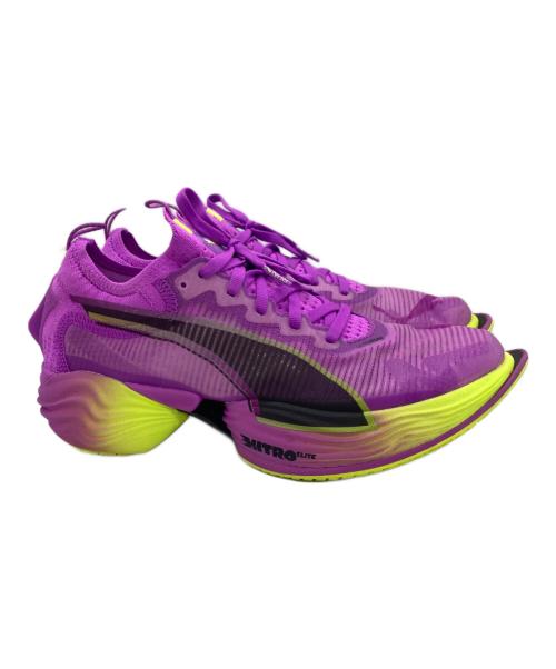 PUMA（プーマ）PUMA (プーマ) ファストアール ニトロ エリート 2 パープル サイズ:UK7.5の古着・服飾アイテム