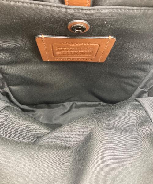 COACH（コーチ）COACH (コーチ) ボディーバッグ ブラウン×ネイビーの古着・服飾アイテム