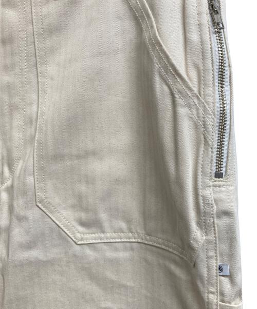 Richardson（リチャードソン）Richardson (リチャードソン) Waterproof Panel Work Pants アイボリー×ブラック サイズ:Lの古着・服飾アイテム