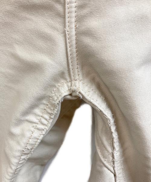 le travailleur gallice（ル・トラヴァイユール・ガリス）le travailleur gallice (ル・トラヴァイユール・ガリス) モールスキンワークパンツ ベージュ サイズ:5の古着・服飾アイテム