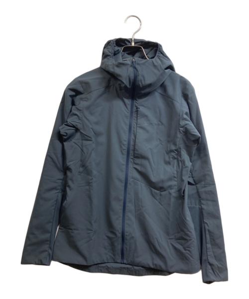 Patagonia（パタゴニア）Patagonia (パタゴニア) ウィメンズ ナノエア ウルトラライト フルジップ フーディ グレー サイズ:Sの古着・服飾アイテム