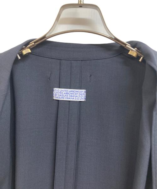 D.O UNITED ARROWS BY DAISUKE OBANA（ディーオーユナイテッドアローズバイダイスケオバナ）D.O UNITED ARROWS BY DAISUKE OBANA (ディーオーユナイテッドアローズバイダイスケオバナ) H/T D/SL JACKET ネイビー サイズ:M 未使用品の古着・服飾アイテム