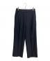 D.O UNITED ARROWS BY DAISUKE OBANA（ディーオーユナイテッドアローズバイダイスケオバナ）の古着「H/T CR 1P WIDE STRT PANTS/ワイドパンツ」｜ネイビー