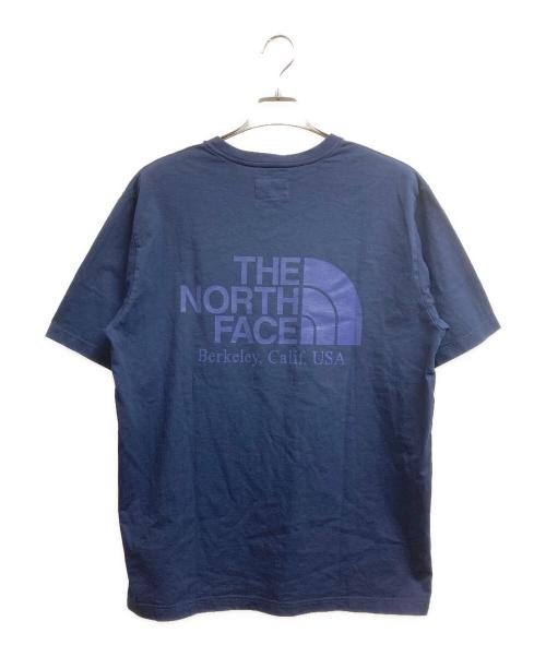 THE NORTHFACE PURPLELABEL（ザ・ノースフェイス パープルレーベル）THE NORTHFACE PURPLELABEL (ザ・ノースフェイス パープルレーベル) 7oz Field Logo Tee ネイビー サイズ:L 未使用品の古着・服飾アイテム