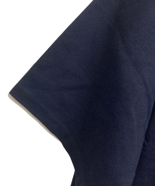 FRED PERRY（フレッドペリー）FRED PERRY (フレッドペリー) BEAMS (ビームス) 【別注】オーバーサイズ ピケ Tシャツ ネイビー サイズ:S 未使用品の古着・服飾アイテム