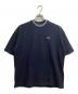 FRED PERRY（フレッドペリー）の古着「【別注】オーバーサイズ ピケ Tシャツ」｜ネイビー