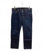 KOJIMA GENESコジマジーンズ）の古着「セルビッチデニムパンツ」｜インディゴ