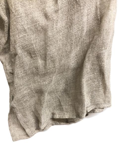 GALERIE VIE（ギャルリーヴィー）GALERIE VIE (ギャルリーヴィー) リノカラミ ギャザーワンピース ベージュ サイズ:Freeの古着・服飾アイテム