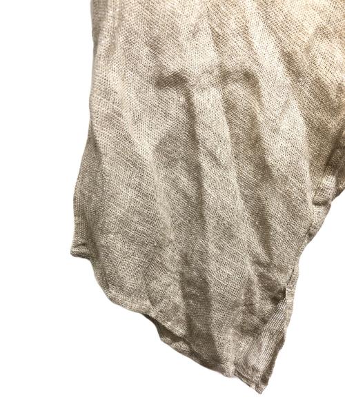 GALERIE VIE（ギャルリーヴィー）GALERIE VIE (ギャルリーヴィー) リノカラミ ギャザーワンピース ベージュ サイズ:Freeの古着・服飾アイテム