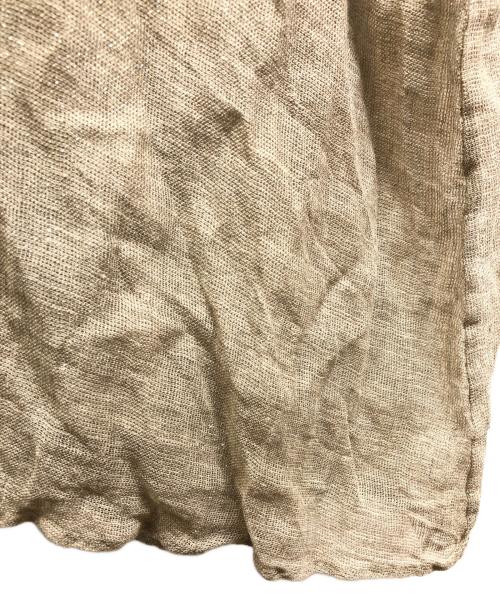 GALERIE VIE（ギャルリーヴィー）GALERIE VIE (ギャルリーヴィー) リノカラミ ギャザーワンピース ベージュ サイズ:Freeの古着・服飾アイテム