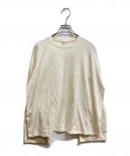 BASERANGEベースレンジ）の古着「長袖カットソー」｜ベージュ
