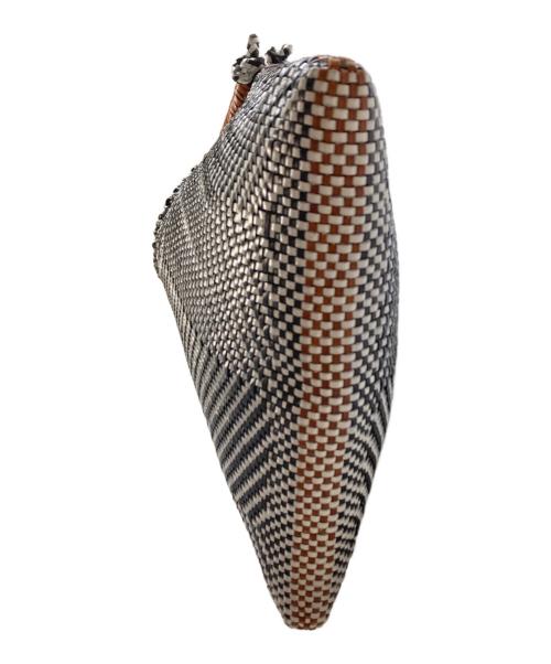 DRAGON DIFFUSION（ドラゴンディフュージョン）DRAGON DIFFUSION (ドラゴンディフュージョン) MINGA TOTE ホワイト×ブラックの古着・服飾アイテム