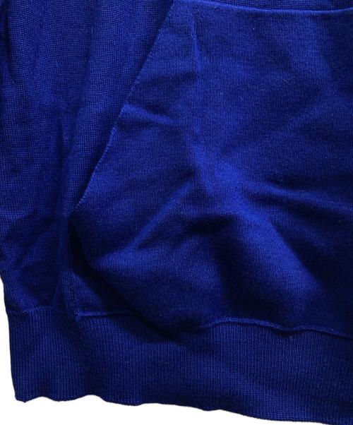 CANADA GOOSE（カナダグース）CANADA GOOSE (カナダグース) AMHERSTニットフードパーカーフーディ ブルー サイズ:Sの古着・服飾アイテム