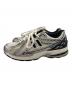 NEW BALANCE (ニューバランス) ローカットスニーカー ホワイト×グレー サイズ:UK9.5：12000円