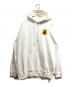 POGGY THE MAN（ポギーザマン）の古着「ヴィンテージ加工プルオーバーパーカー」｜ホワイト