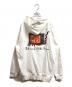 POGGY THE MAN (ポギーザマン) ヴィンテージ加工プルオーバーパーカー ホワイト サイズ:L：7000円