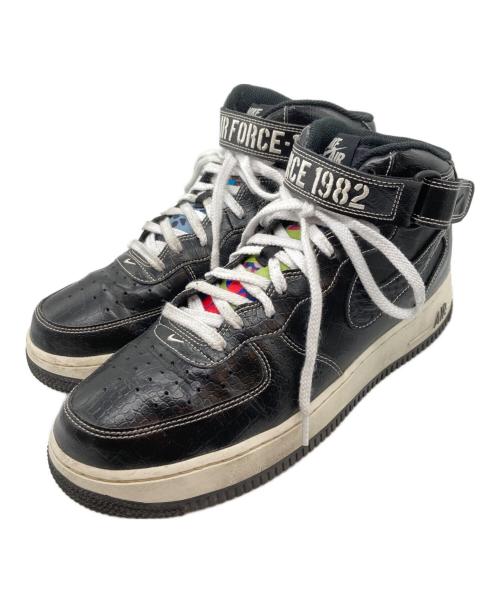 NIKE（ナイキ）NIKE (ナイキ) MID 07 LV8 ブラック×ホワイト サイズ:US9の古着・服飾アイテム