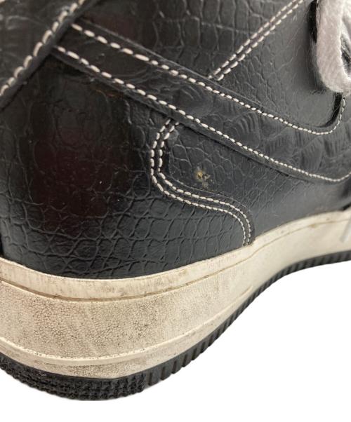 NIKE（ナイキ）NIKE (ナイキ) MID 07 LV8 ブラック×ホワイト サイズ:US9の古着・服飾アイテム