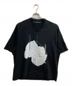 JULIUSユリウス）の古着「プリントTシャツ」｜ブラック