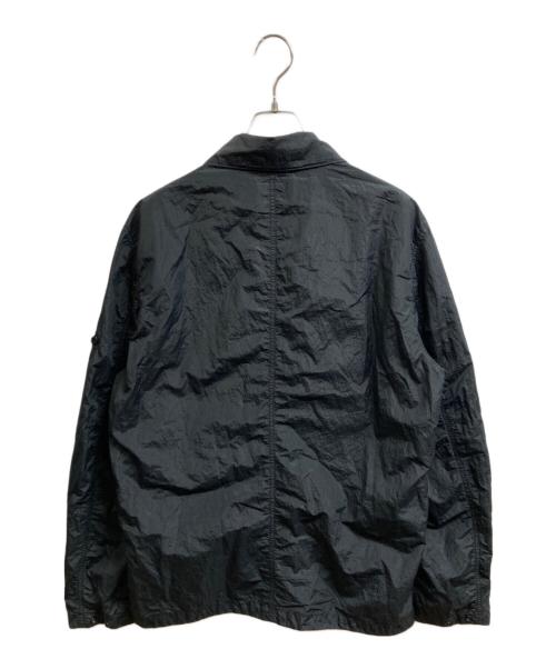 STONE ISLAND（ストーンアイランド）STONE ISLAND (ストーンアイランド) SEERSUCKER-TC JACKET ブラック サイズ:Lの古着・服飾アイテム