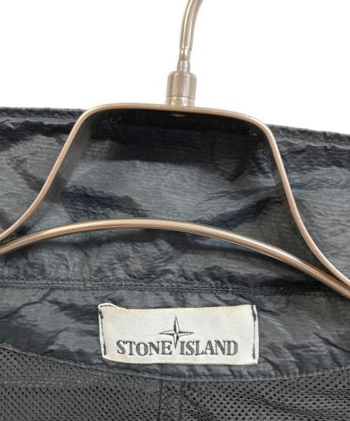 STONE ISLAND（ストーンアイランド）STONE ISLAND (ストーンアイランド) SEERSUCKER-TC JACKET ブラック サイズ:Lの古着・服飾アイテム