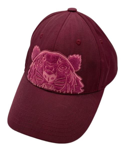 KENZO（ケンゾー）KENZO (ケンゾー) TIGER CAP パープルの古着・服飾アイテム