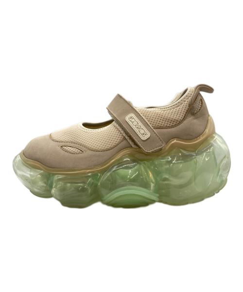 grounds（グラウンズ）grounds (グラウンズ) MOOPIE MARY JANE CREAM NUDE / ICE GRAY サイズ:US8の古着・服飾アイテム