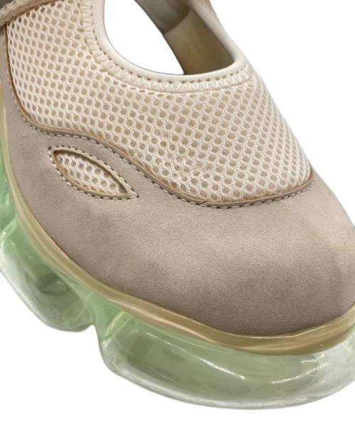 grounds（グラウンズ）grounds (グラウンズ) MOOPIE MARY JANE CREAM NUDE / ICE GRAY サイズ:US8の古着・服飾アイテム