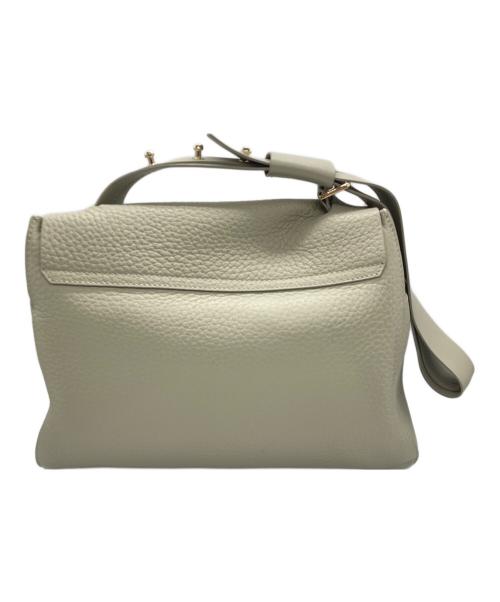 FURLA（フルラ）FURLA (フルラ) カプリッチョMハンドバッグ ベージュの古着・服飾アイテム