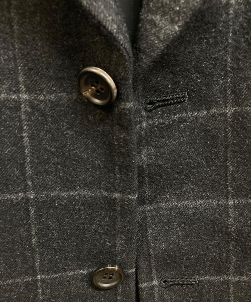 COMME des GARCONS HOMME DEUX（コムデギャルソン オム ドゥ）COMME des GARCONS HOMME DEUX (コムデギャルソン オム ドゥ) ウールテーラードジャケット グレー サイズ:Lの古着・服飾アイテム