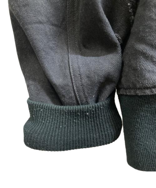 CHRISTIAN DADA（クリスチャンダダ）CHRISTIAN DADA (クリスチャンダダ) ダメージ加工MA-1ジャケット ブラック サイズ:44の古着・服飾アイテム