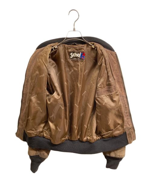 Schott（ショット）Schott (ショット) スウェードジャケット ブラウン サイズ:40の古着・服飾アイテム