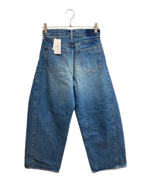 HYKE（ハイク）HYKE (ハイク) BARREL LEG JEANS ブルー サイズ:1 未使用品の古着・服飾アイテム