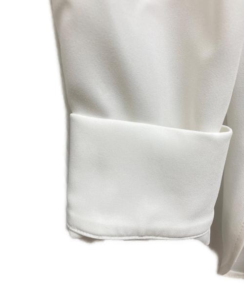 BEIGE（ベイジ）BEIGE (ベイジ) ボウタイロングスリーブブラウス ホワイト サイズ:2の古着・服飾アイテム