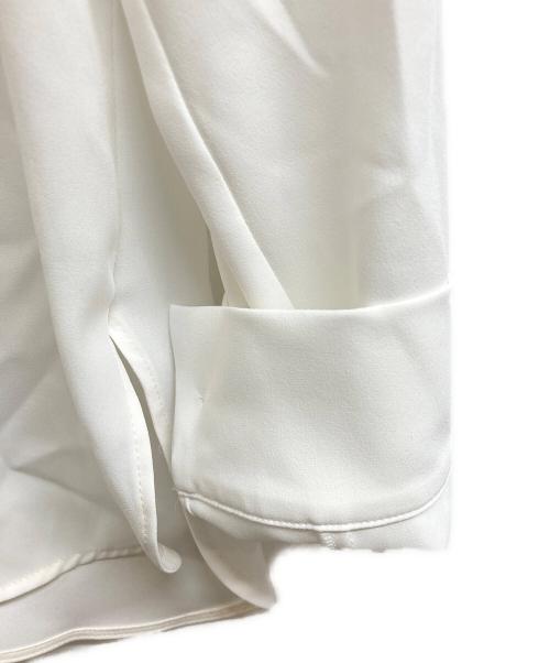 BEIGE（ベイジ）BEIGE (ベイジ) ボウタイロングスリーブブラウス ホワイト サイズ:2の古着・服飾アイテム