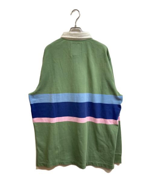 POLO RALPH LAUREN（ポロ・ラルフローレン）POLO RALPH LAUREN (ポロ・ラルフローレン) ラガーシャツ グリーン サイズ:XLの古着・服飾アイテム
