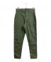 Stan Ray（スタンレー）の古着「ベイカーパンツ バックサテン キャンプファティーグトラウザー」｜グリーン