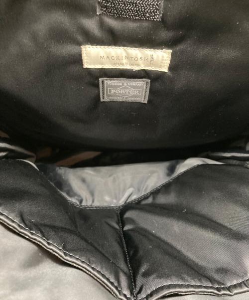 PORTER（ポーター）PORTER (ポーター) MACKINTOSH (マッキントッシュ) コラボバックパック ブラックの古着・服飾アイテム