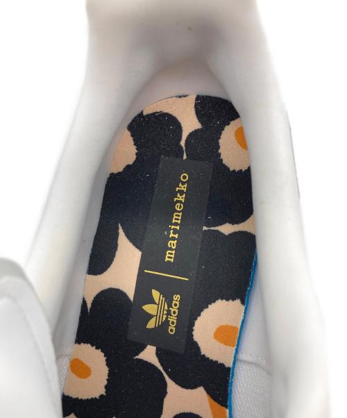 adidas（アディダス）adidas (アディダス) marimekko (マリメッコ) ローカットスニーカー ホワイト サイズ:UK5　1/2の古着・服飾アイテム