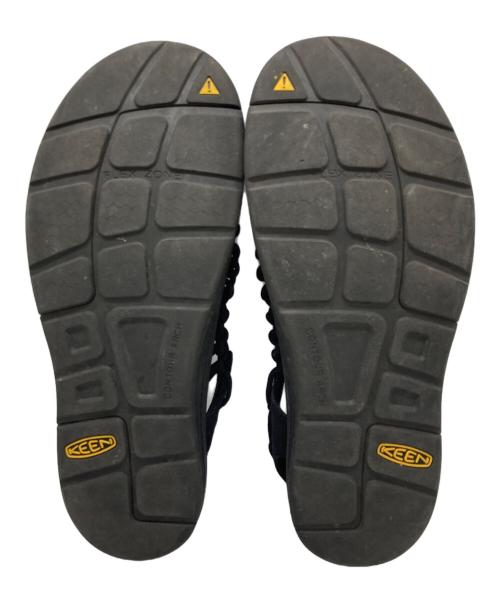 KEEN（キーン）KEEN (キーン) ユニークサンダル ブラック サイズ:UK9の古着・服飾アイテム