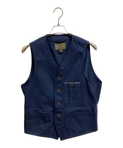NIGEL CABOURN（ナイジェルケーボン）NIGEL CABOURN (ナイジェルケーボン) コットンミリタリーベスト ネイビー サイズ:50の古着・服飾アイテム